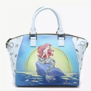 🎉❗️SALE❗️🎉 Loungefly The Little Mermaid Ariel Moon Satchel Bag
